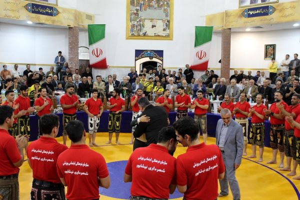 بیست و پنجمین سالگرد یادبود پهلوان یعقوبعلی شورورزی در نیشابور