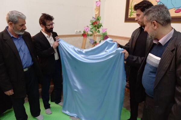 افتتاح سالن ورزشی شهید مصطفی صدرزاده در دبستان شاهد فاطمه‌الزهرا(س) 