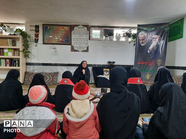 اجتماع دانش آموزان قرآنی در روستای کردیان