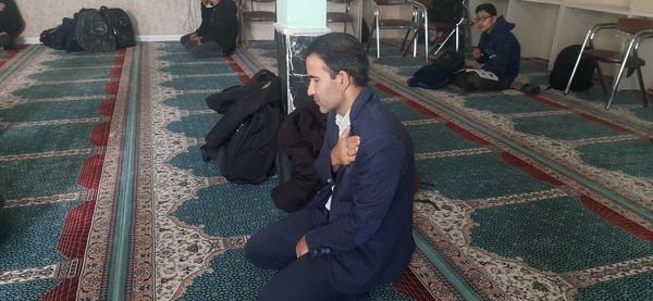 اولین مراسم زیارت عاشورای  دبیرستان شاهد ابوذر غفاری نیشابور به‌مناسبت شهادت شهید سید حسن نصرالله 