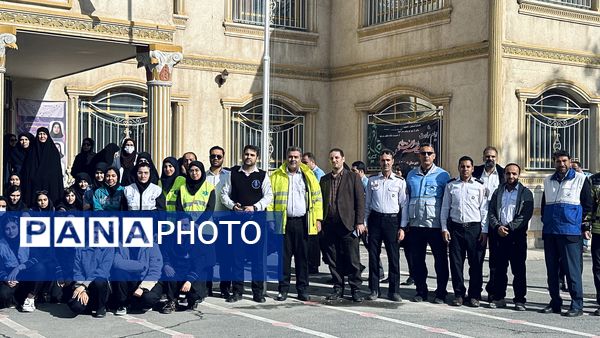 بیست و ششمین مانور سراسری زلزله و ایمنی در شهر اراک