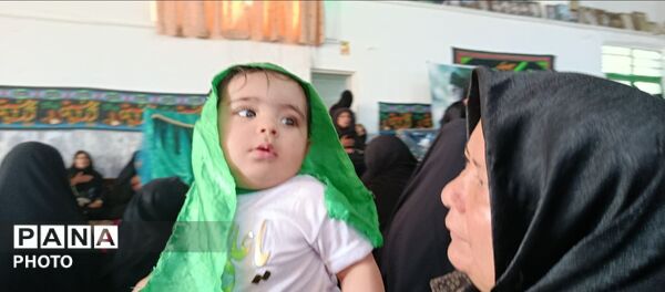 آیین معنوی شیرخوارگان حسینی در شهرستان فیض آباد