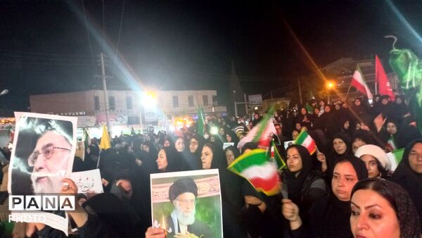 فیروزآباد در سوگ شهادت امام خامنه‌ای 