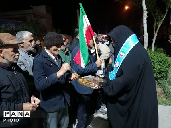 تجمعات شبانه در تیتکانلو به میزبانی دبیرستان حضرت فاطمه(س) 
