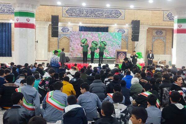 جشن تکلیف دانش‌آموزان پسر منطقه کهریزک 