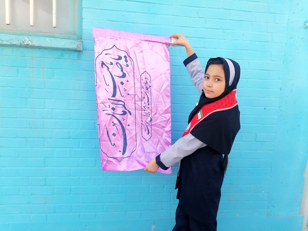 موکب نیمه شعبان در مدرسه نخودی