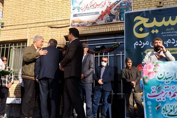 نواخته شدن زنگ آغاز هفته بسیج در ناحیه دو شهرری 