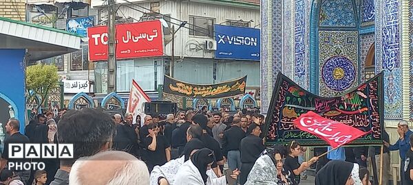 مراسم باشکوه  عاشورای حسینی در حرم سید جلال الدین اشرف