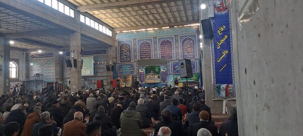 نماز عبادی سیاسی جمعه در آخرین جمعه ماه شعبان در نیشابور 