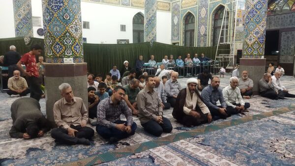برگزاری مراسم ارتحال امام خمینی(ره) در مسجد صاحب الزمان شهرستان فردیس 