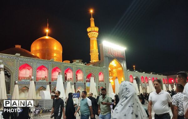 تجلی عشق و ارادت زائران در جوار بارگاه ملکوتی امام رضا(ع)