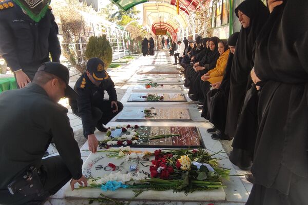سومین سالگرد شهید علی‌اکبر رنجبر در گلزار شهدای شیراز