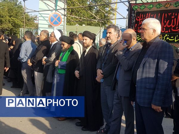 تجمع مشهدی‌ها در فراق سیدالشهدای خدمت