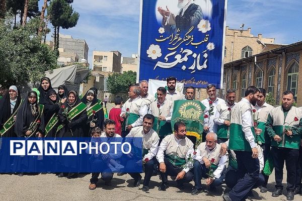 عطر رضوی در رباط کریم؛ نماز جمعه میزبان جشن میلاد امام رضا (ع)