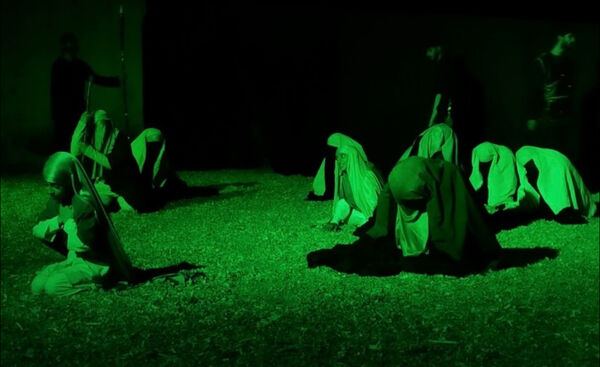 مراسم تعزیه خوانی در شهرستان کردکوی