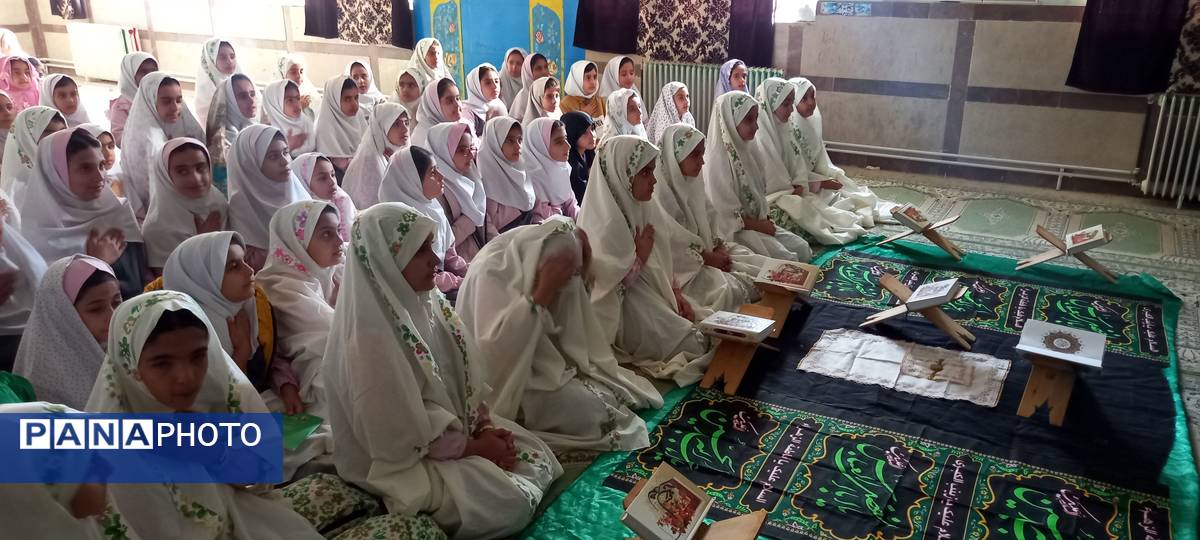 محفل انس با قرآن کریم در مدارس شهرستان هلیلان