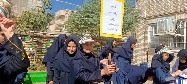المپیاد ورزشی در دبیرستان کوثر فرهنگیان