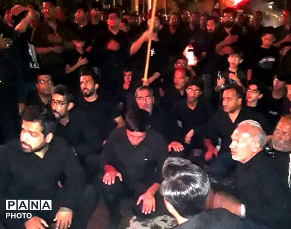 شام غریبان در فدافن نوای عزا در دل روستا