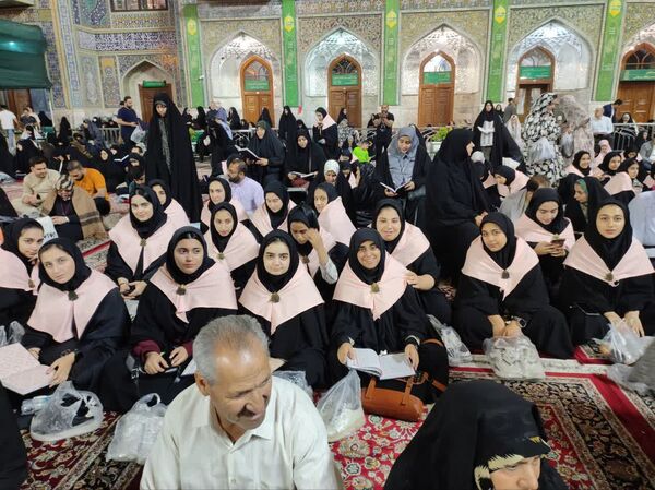 اعزام دانش‌آموزان هادی‌شهری به مشهد مقدس