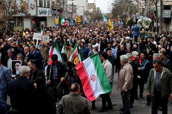 راهپیمایی روز قدس در زنجان 