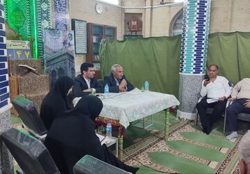 برگزاری میز خدمت به مناسبت هفته دولت در شهرستان زارچ