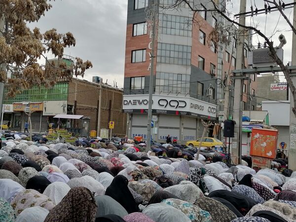  نماز عید فطر در شهرستان آبیک