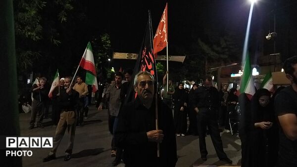 حماسه سازی مردم برای صد و بیست و چهار شب در مسجد جامع شهرستان نیشابور