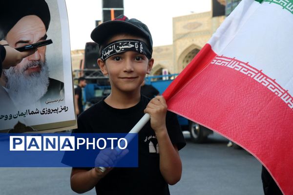 راهپیمایی گرامیداشت روز عفاف و حجاب در مشهد