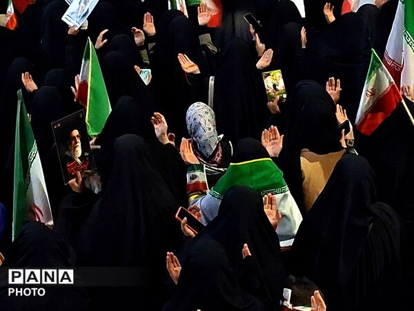 اجتماع مردمی شهرستان کاشمر در محکومیت جنایات رژیم صهیونسیتی 