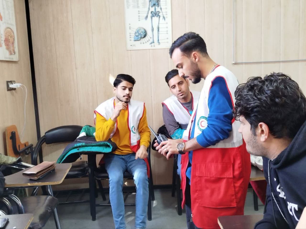 جوانان هلال احمر کاشمر برای حوادث آماده می شوند