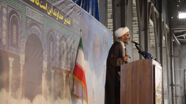 اقامه نماز جمعه روز جهانی قدس در شهرستان سمنان 