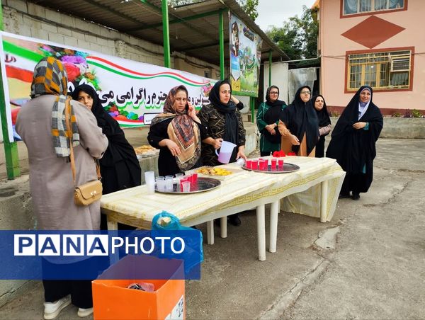 آیین کلنگ‌زنی دبستان ۱۲ کلاسه شهید ولی‌زاده سورک در شهرستان میاندورود 