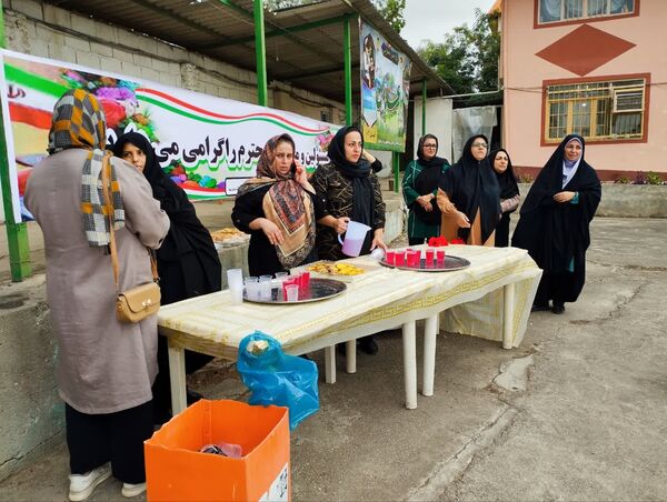آیین کلنگ‌زنی دبستان ۱۲ کلاسه شهید ولی‌زاده سورک در شهرستان میاندورود 