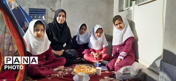 شور و نشاط دانش آموزی در اردوی یک روزه