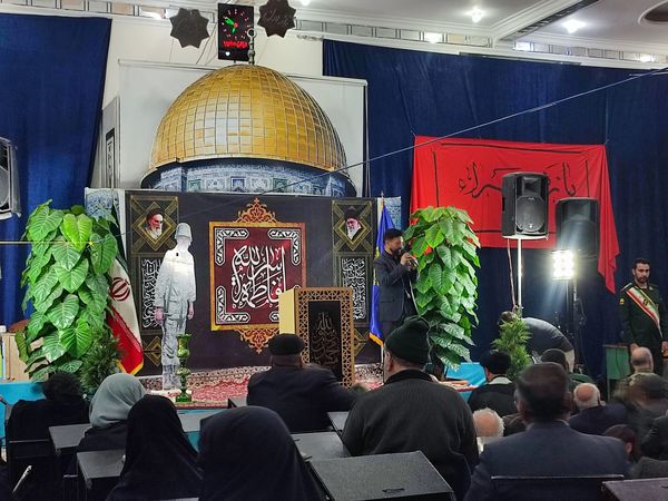 یادواره شهید محمدحسین عزیز آبادی در مسجد محمد رسول الله نیشابور