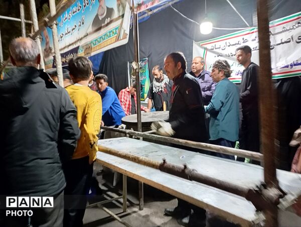 گذری بر مواکب برپا شده در حسینیه امام خمینی (ره)نیشابور 