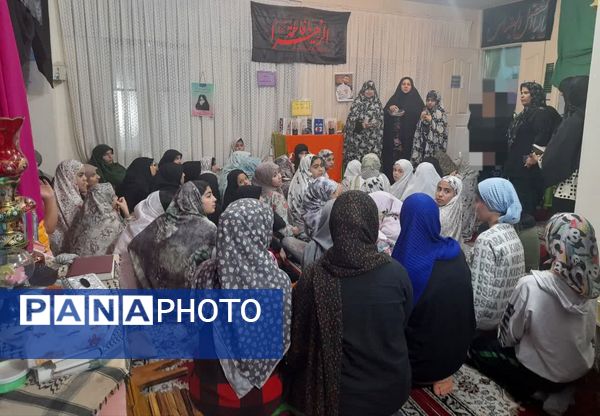 اعتکاف دانش‌آموزان منطقه ۱۶؛ دارالشهدای شهر تهران 