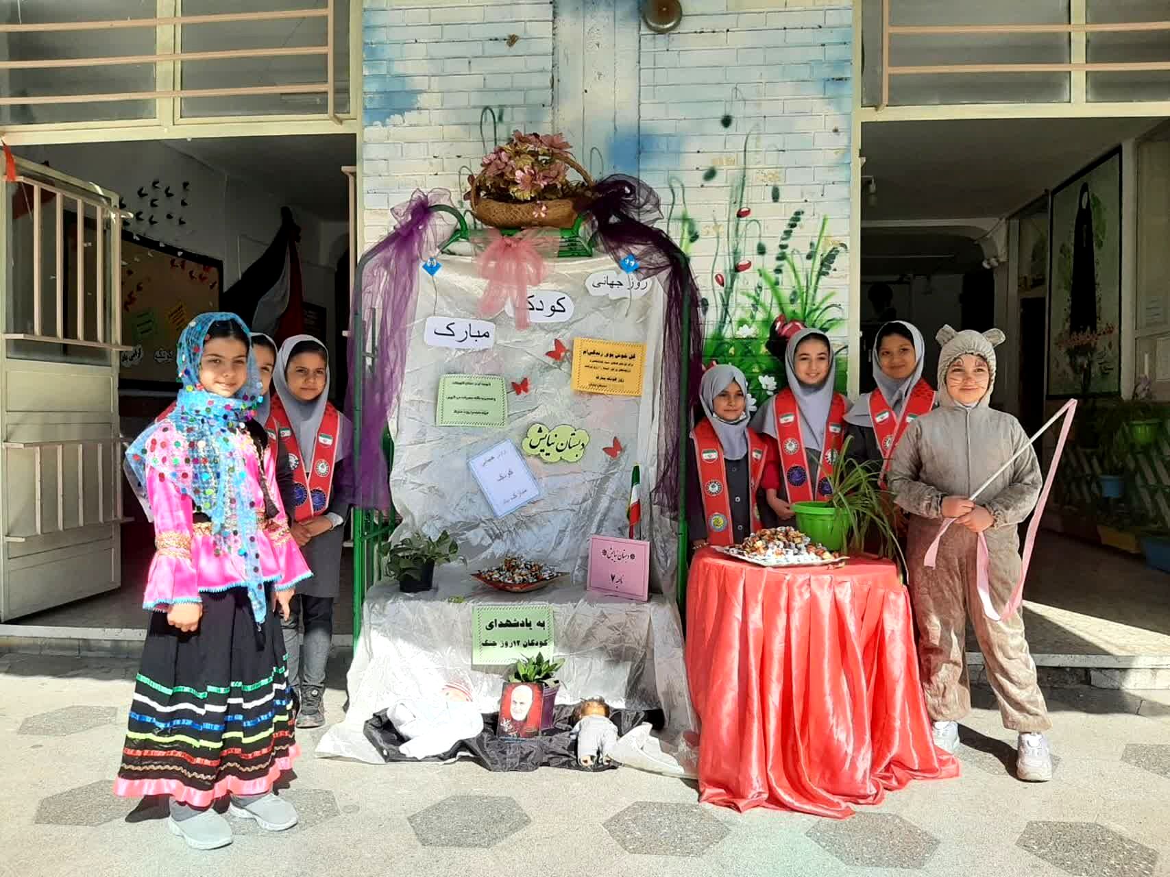  جشن روز کودک در دبستان نیایش 