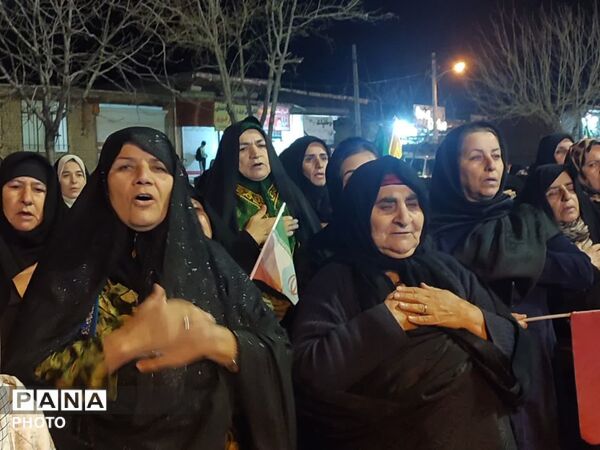 حضور گسترده فرهنگیان و دانش‌آموزان پیشتاز بیرانوند در چهل و سومین اجتماعات شبانه مردم