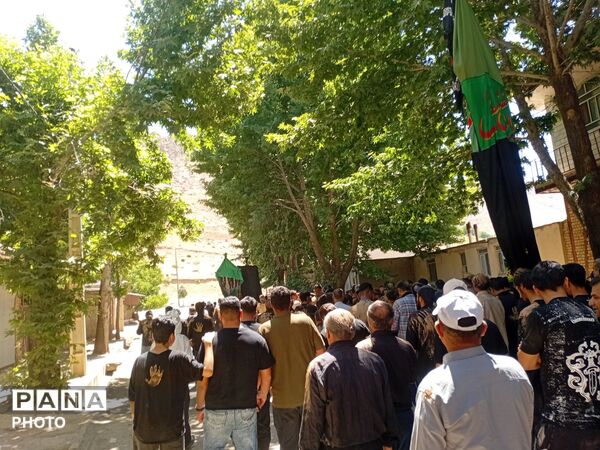بیرانوند در سوگِ عاشورا به گریه می‌افتد