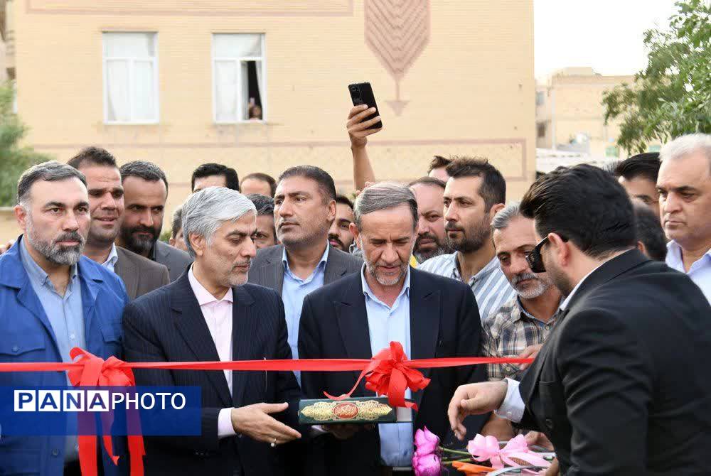 آیین افتتاح 2 پروژه ورزشی با حضور وزیر ورزش و جوانان در شهرستان فردیس