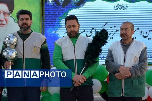 عطر رضوی در جشن نیمه شعبان مدرسه حکمت