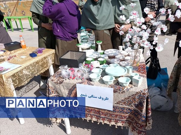 برپایی بازارچه کارآفرینی در مدارس بهبهان