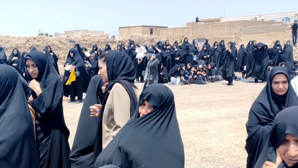 برگزاری مراسم عزاداری ظهر عاشورا در خلیل آباد 