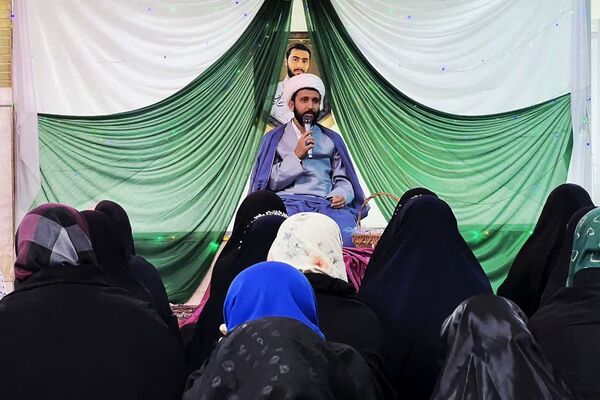 مراسم اختتامیه اعتکاف دانش آموزی در ناحیه دو شهرری 