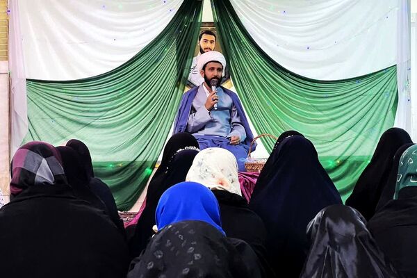مراسم اختتامیه اعتکاف دانش آموزی در ناحیه دو شهرری 