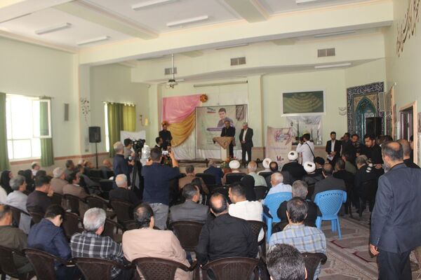 آیین کلنگ زنی احداث سه واحد آموزشی در قم