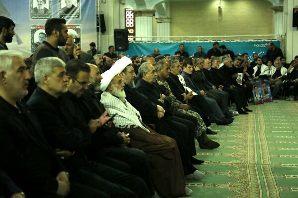 مراسم بزرگداشت شهدای اقتدار