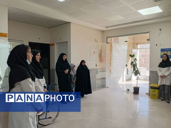 تقدیر از پرستاران روستای نقاب خلیل آباد