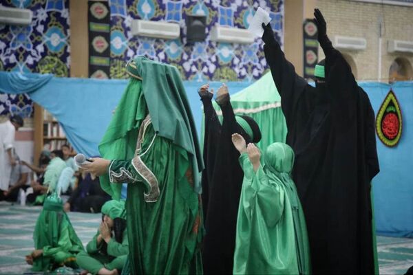 آیین تعزیه‌خوانی واقعه عاشورا در شهر اهرم تنگستان